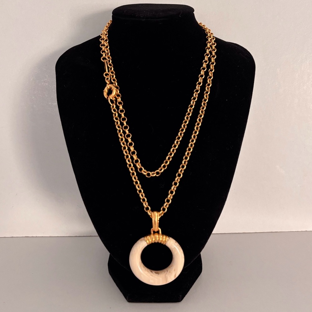 NWOT Julie Vos Marlowe Statement Pendant Necklace